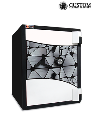 BURGLARY AND FIRE-RESISTANT SAFE 400 KG